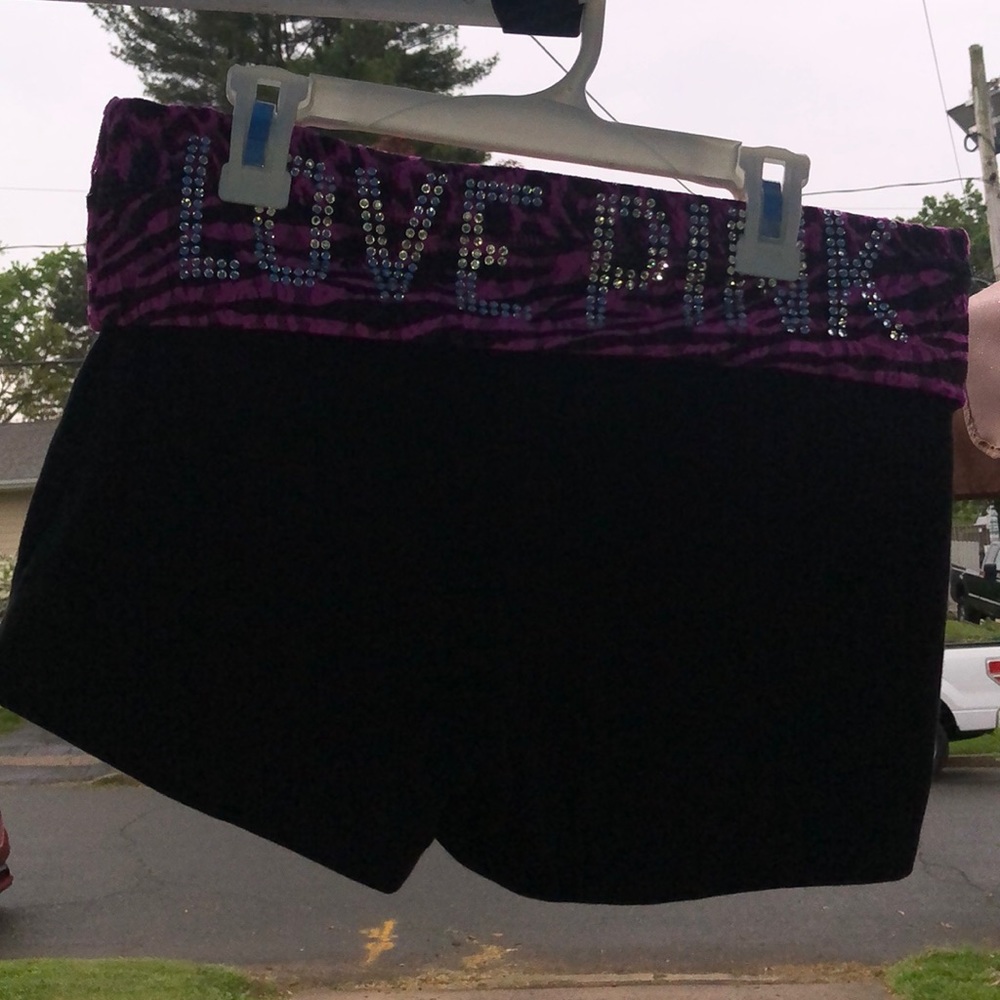 Victoria secret pink yoga shorts
